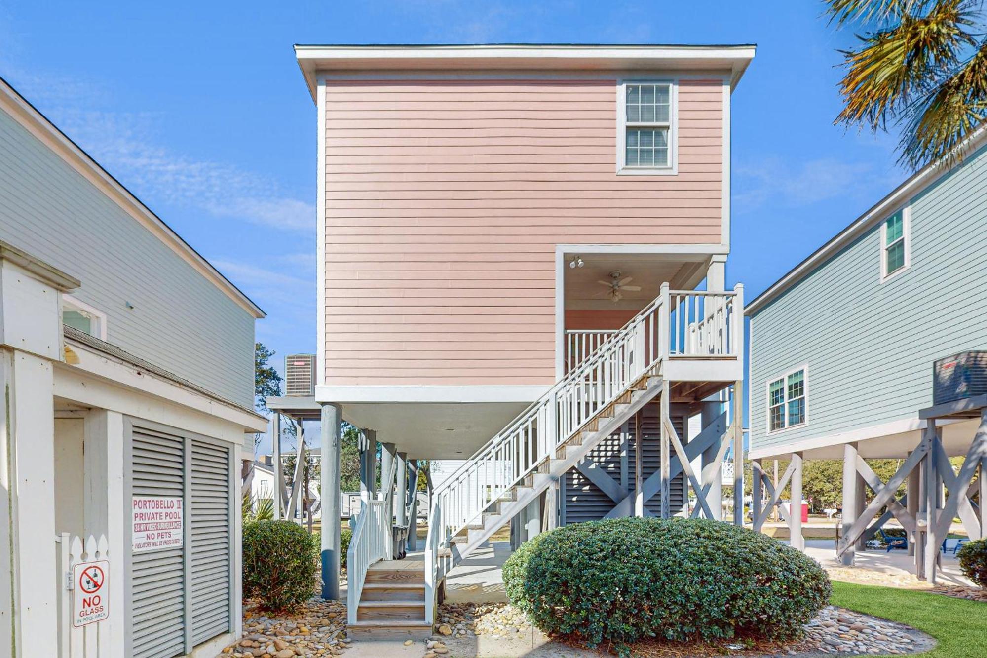 The Coral Stilt Villa Myrtle Beach Exterior photo